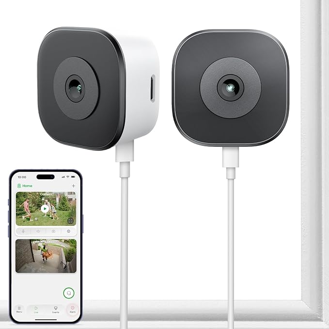 HomiQ 3MP 2K Window Camera for Home Security, 5Ghz & 2.4Ghz WiFi Human - Image 9