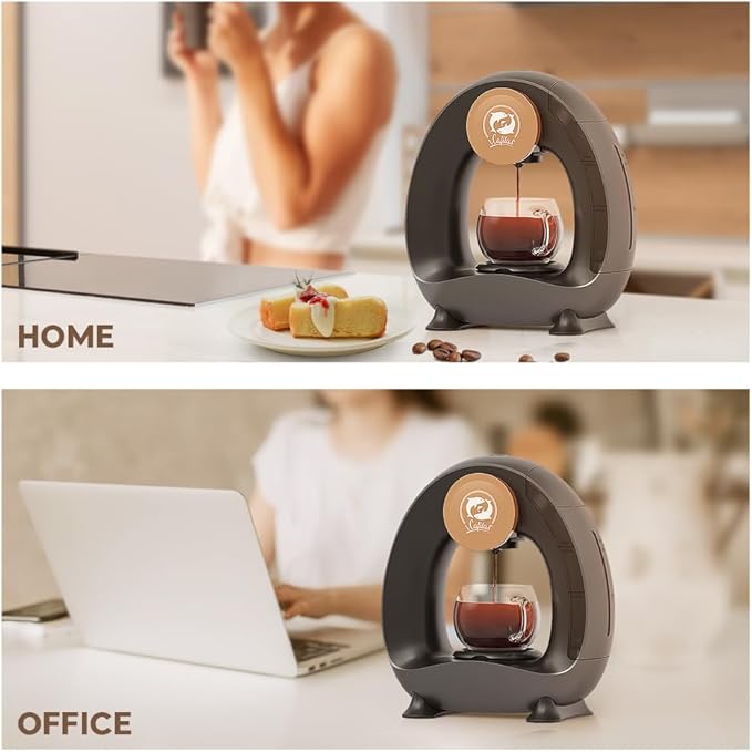 Single Serve Coffee Maker, Fast Brew in 2 minutes, Stylish&Compact Design - Image 9