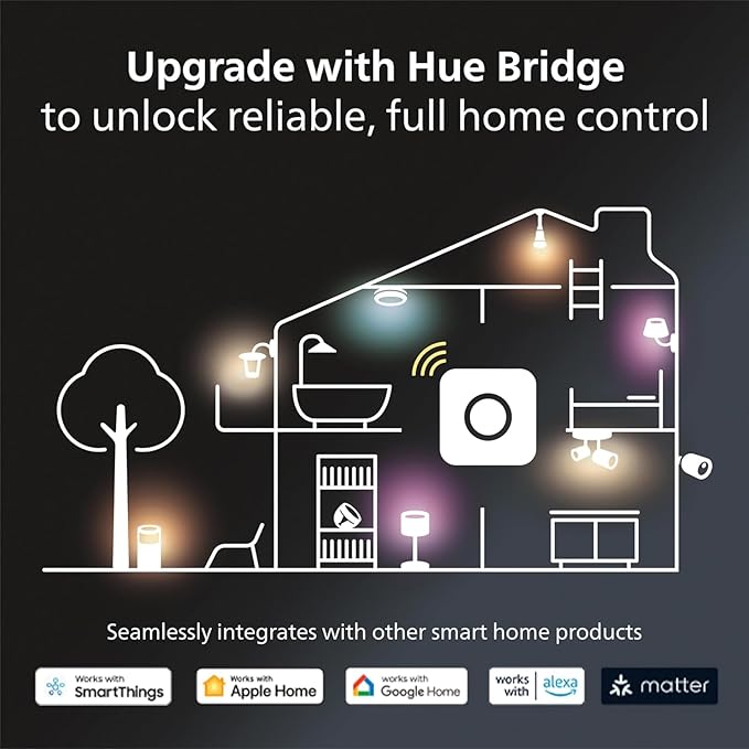 Philips Hue Smart 60W A19 LED Bulb - Image 8