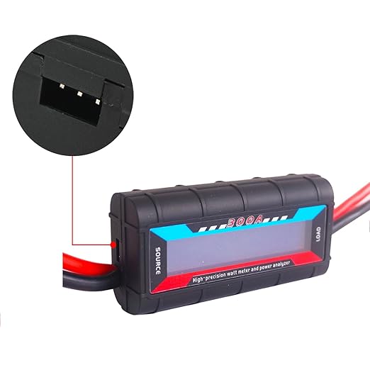 Proshopping 300A High Precision Watt Meter, DC 0-60V Power Energy Meter Voltage - Image 5