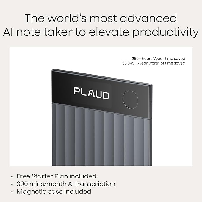 Plaud Note Pro AI Voice Recorder, Transcribe & Summarize - Image 10