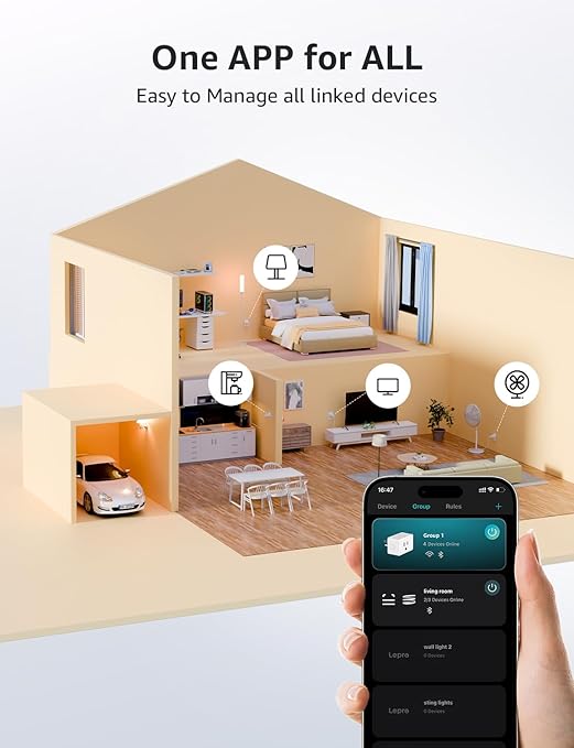 Lepro P1 Smart Plug Mini 15A, WiFi Outlet Plugs Compatible - Image 9