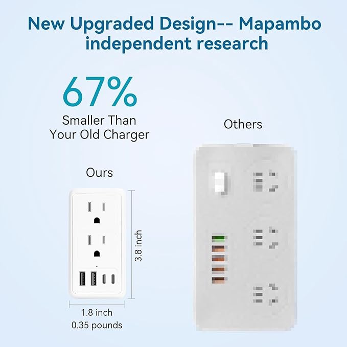 Mapambo 2000W 220V to 110V Voltage Converter US to Europe, Power Converter - Image 6
