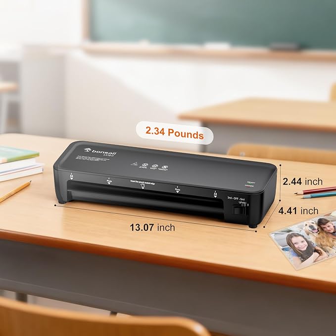 Bonsaii Laminator, 9 Inch Thermal Laminator Machine - Image 8