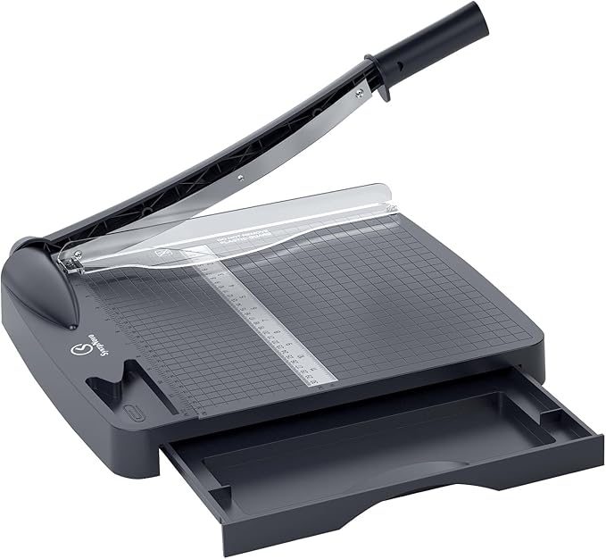 12 Inch Heavy Duty Paper Cutter, Guillotine Paper Cutter & Paper Trimmer - Image 8