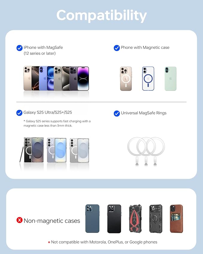 10, 000mAh for MagSafe Power Bank Ultra Slim, Magnetic Wireless Charger - Image 8
