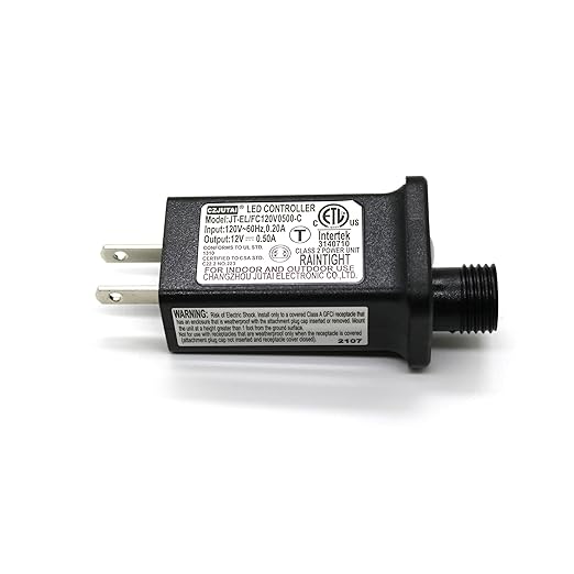 2 Pcs 8 Mode Light LED Transformer 12V LED Controller Class 2 Power Supply - Image 9