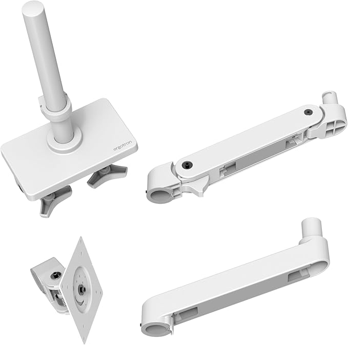 Ergotron – Upgraded LX Pro Premium Monitor Arm, Single Monitor Desk Mount – - Image 8