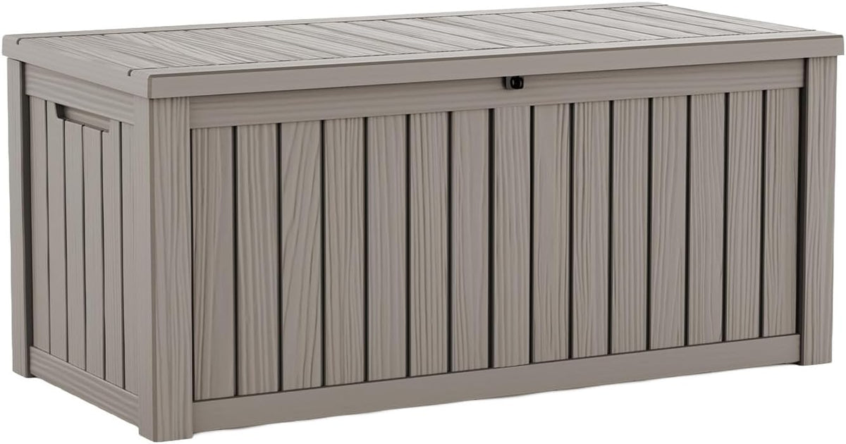 weatherproof 170 gallon patio storage box uv resistant, main product view