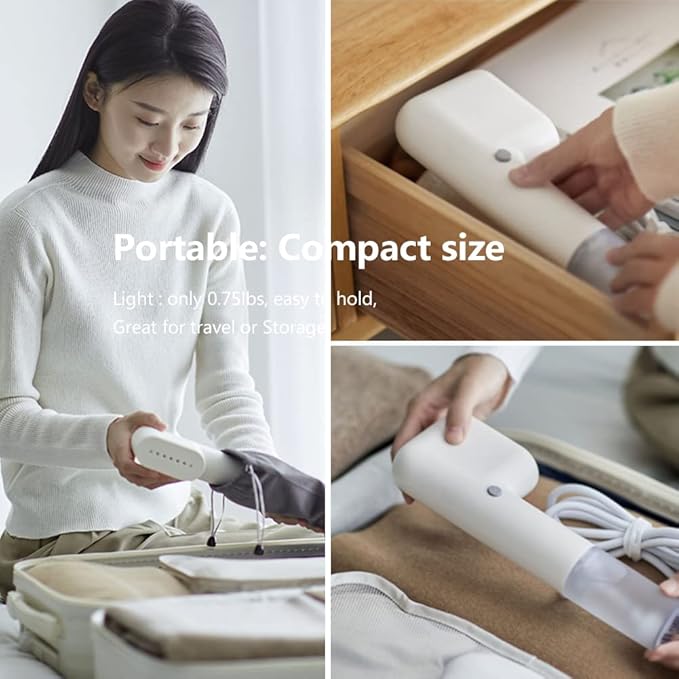 Nesugar Travel Steamer for Clothes Steamer, Simple Designed Portable Handheld - Image 6