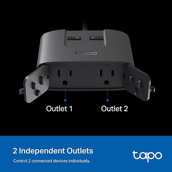 TP-Link Tapo Matter Outdoor Smart Plug, 2 Individual outlets, IP65 Weather - Image 9