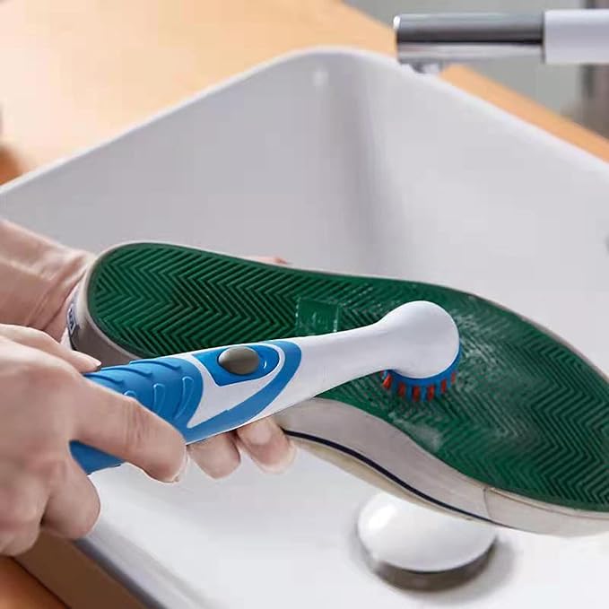 Electric Cleaning Brush with 4 in 1 Multiple Brush Heads, Indoor Household - Image 8