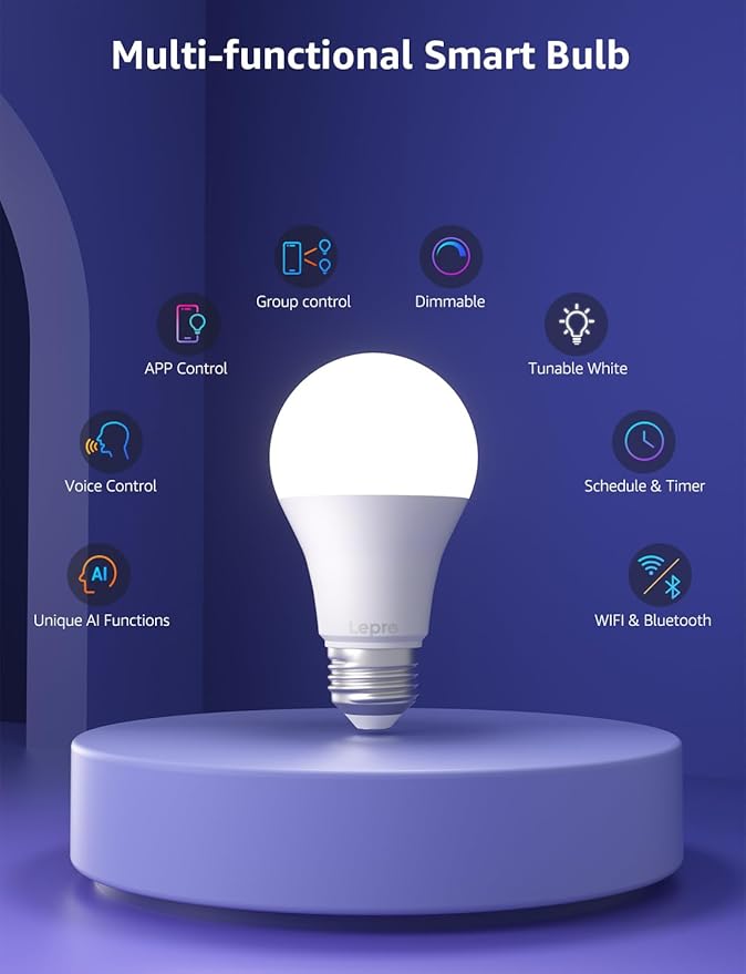 Lepro B1 AI Smart Light Bulbs - Image 9