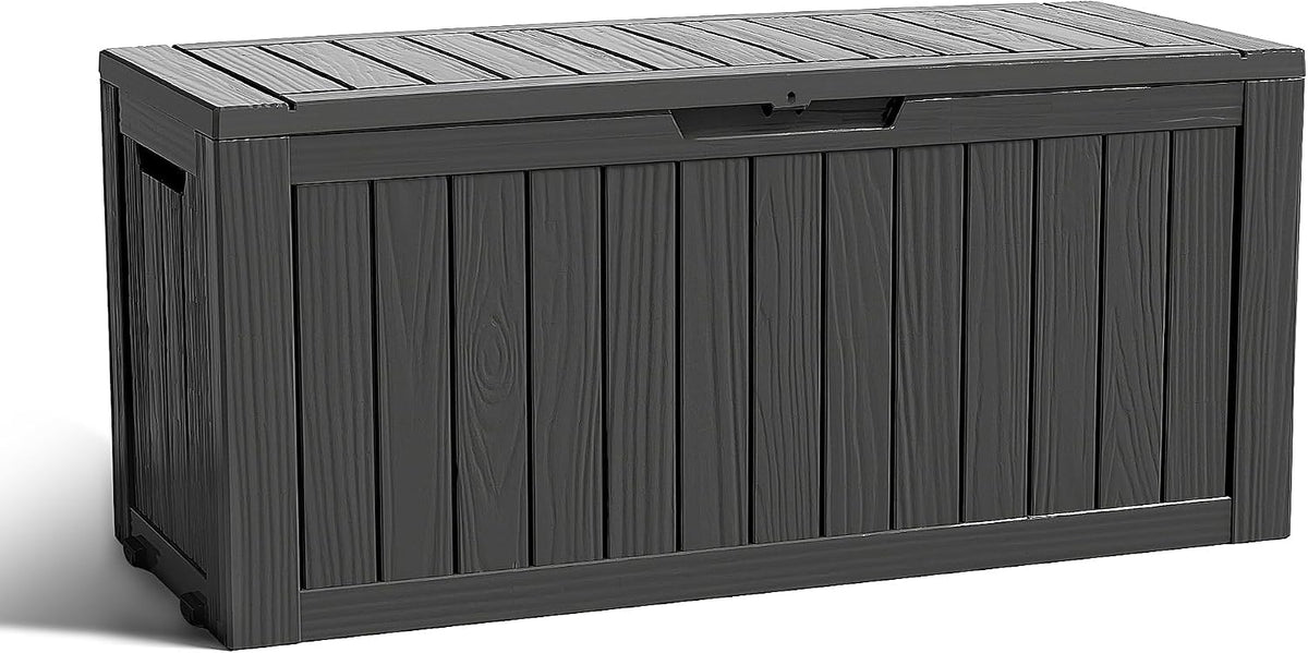 easyup 90 gallon outdoor storage box, outdoor deck, main product view