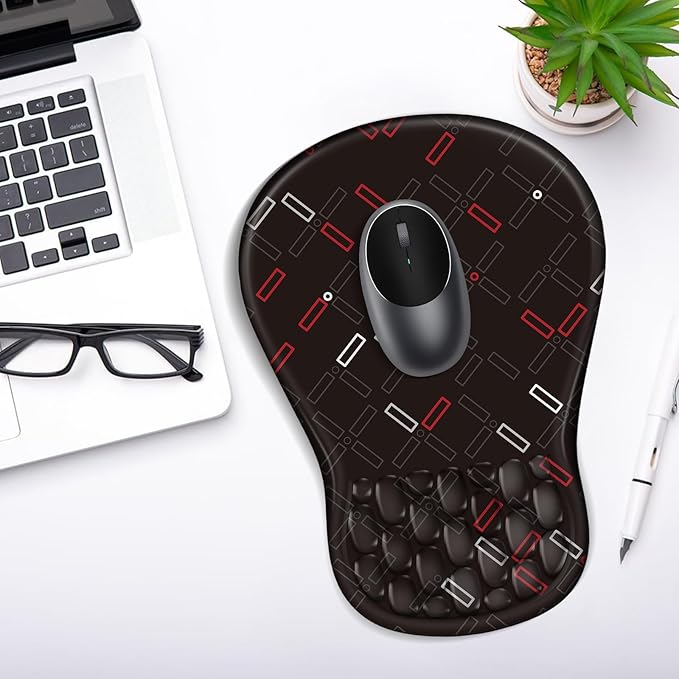 YIWEI Ergonomic Mouse Pad with Wrist Rest - Image 7