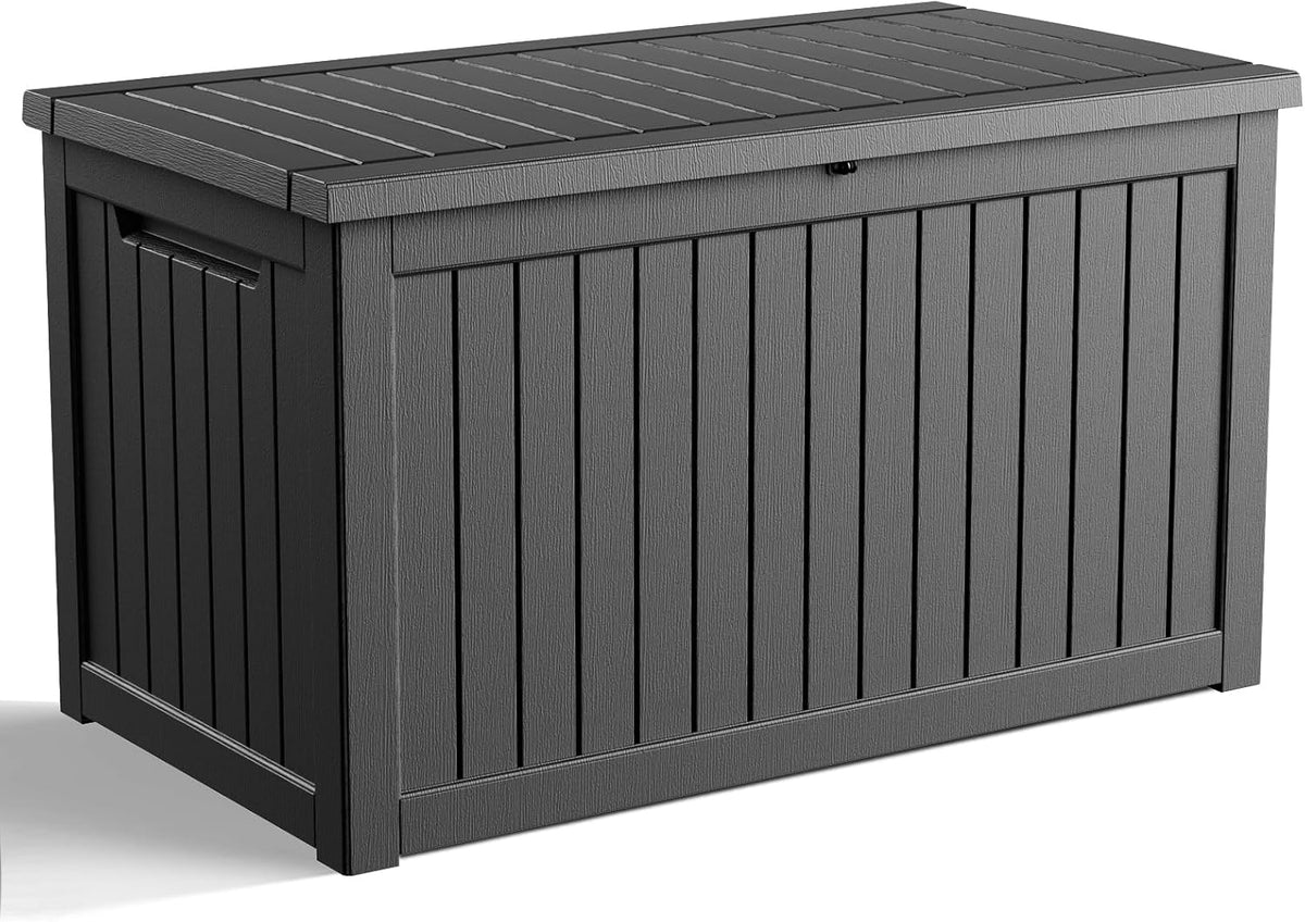 deck box large outdoor storage for patio furniture, main product view