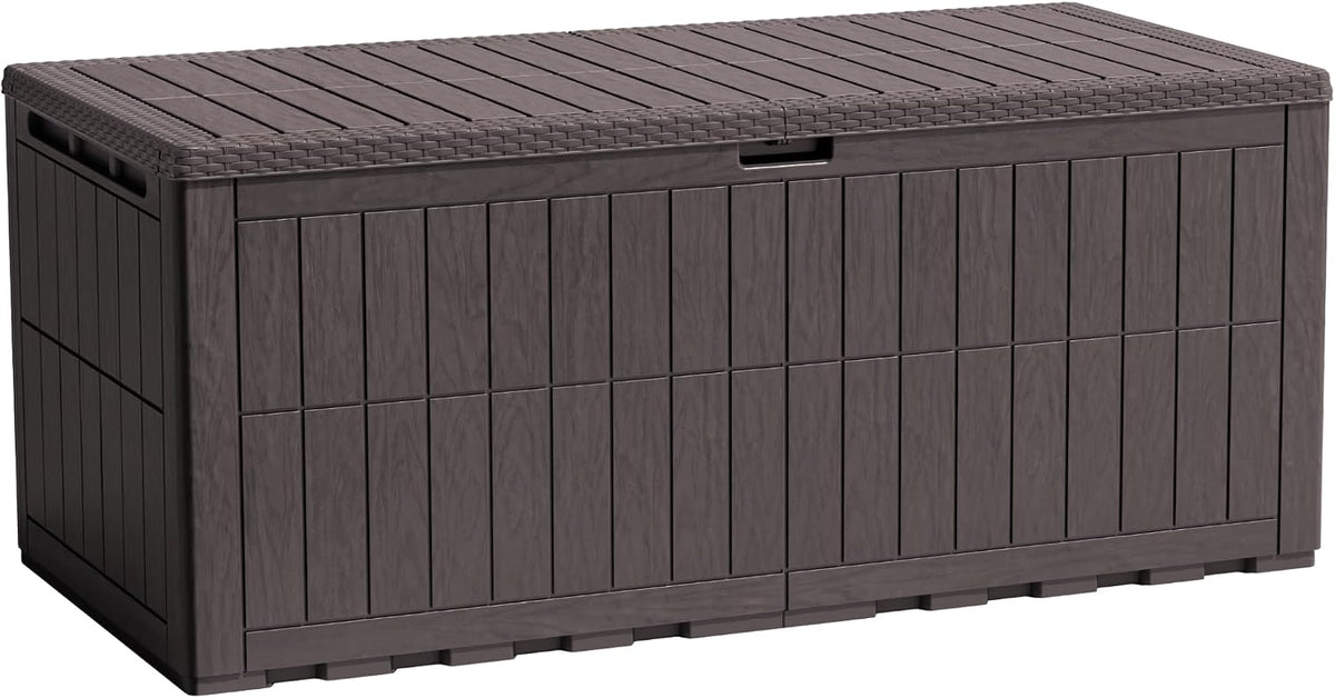 flamaker 220 gallon large outdoor storage box waterproof, main product view