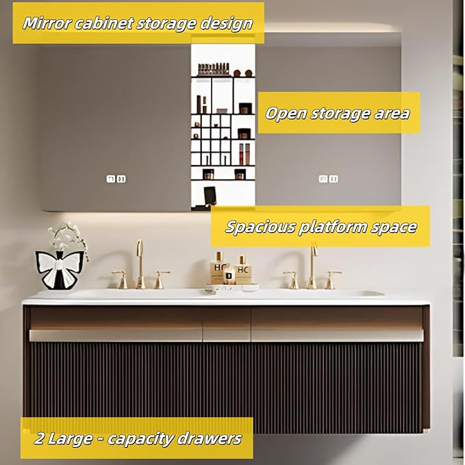Bathroom Vanity with Double Sink - Image 7