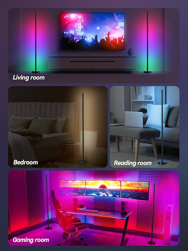 Corner Floor Lamp, LED Corner Lamp - Image 7