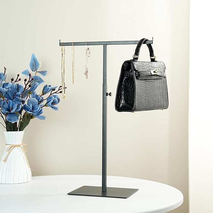 MCKECHSION Display Stand Stainless Steel Jewelry Towers Bag Stand Tabletop - Image 8