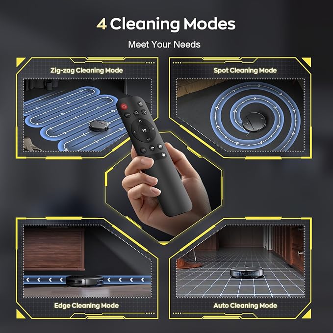 Robot Vacuum and Mop Combo, 2 in 1 Robotic Vacuums Cleaner - Image 8
