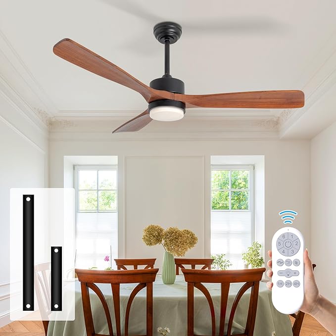 revoici 52 Inch Solid Wood Ceiling Fans - Image 7