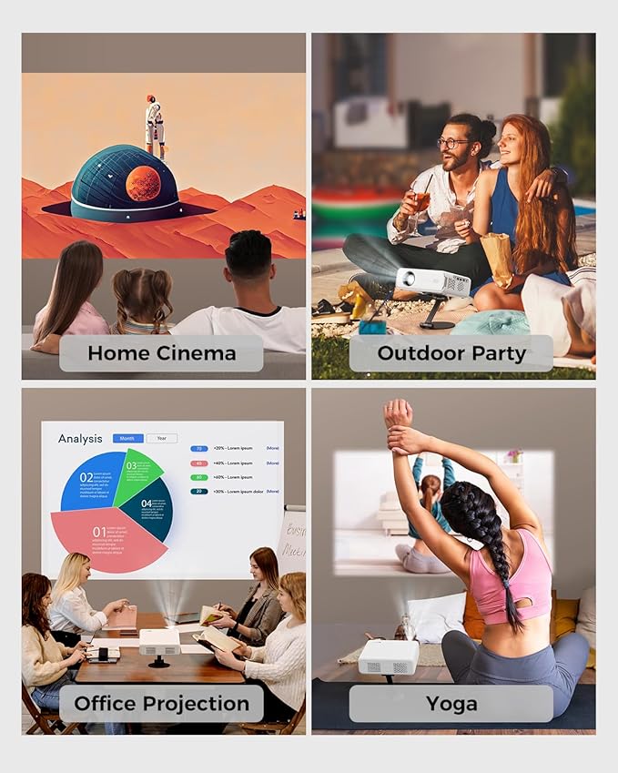 Aurzen Projector Foldable Stand, Ultra-Compact - Image 7