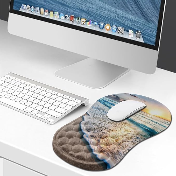 Hokafenle Ergonomic Mouse Pad Wrist Support, Wrist Rest Mousepad - Image 6