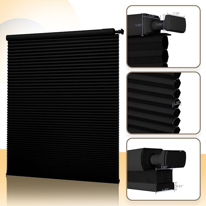 Boolegon No Drill Motorized Cellular Blinds - Image 8