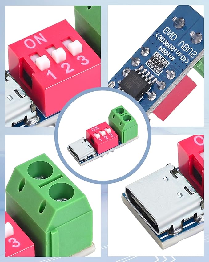 Seloky 4PCS USB-C PD/QC Fast Charge Trigger Module & Decoy Board - Image 7