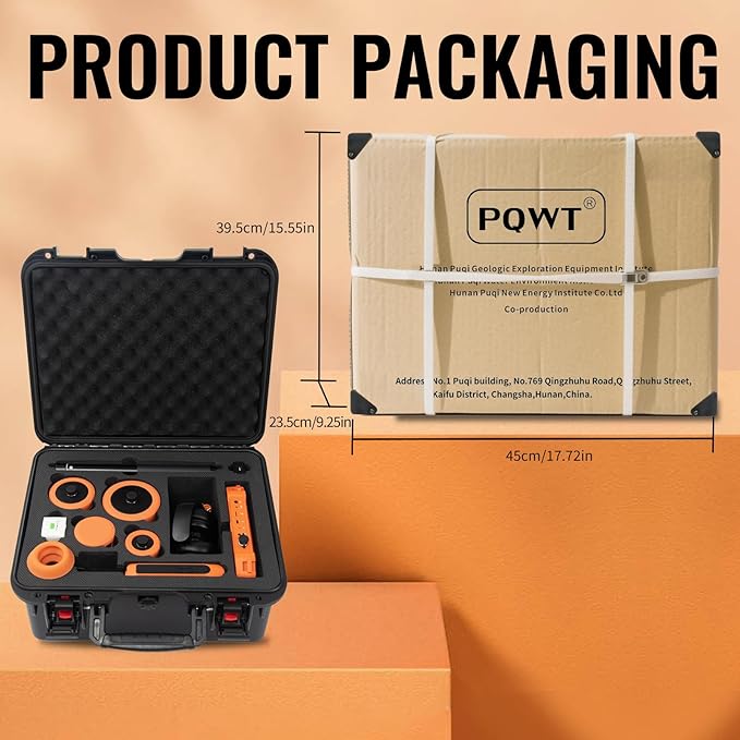 PQWT Underground Water Leak Detectors PQ125E All Scenario and Gas Wall Pipe - Image 8