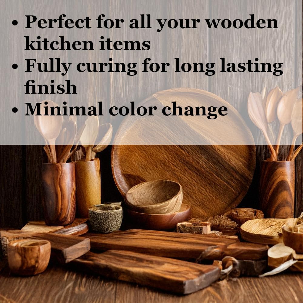 Refined Walnut Oil for Wooden Kitchen Items & Cutting Boards, 9 fl.oz | Premium Wood Finish, Conditioner & Sealer, Food Safe, Long-Lasting, USA Made