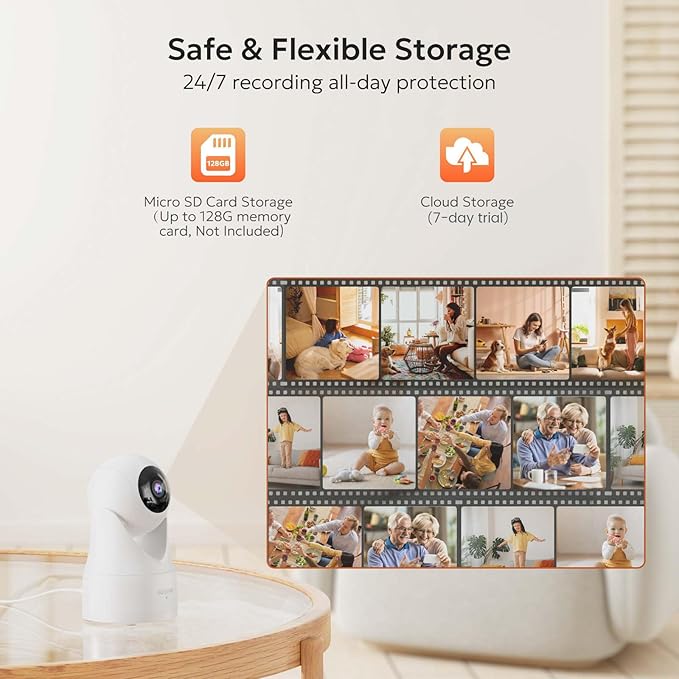 owltron Indoor Security Camera 2K, 360° Cameras - Image 9
