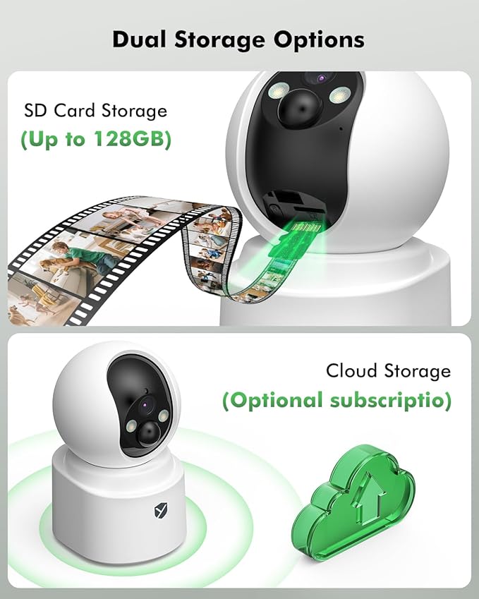 2.5K 4MP Pan/Tilt Security Camera Indoor - Image 9