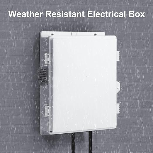 Namunanee Outdoor Electrical Junction Box, ABS Water Resistant Enclosure - Image 8