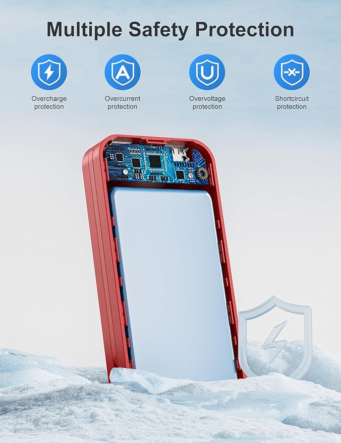 aonidi 20000mAh Ultra-Portable-Charger-Power-Bank PD20W - Image 8