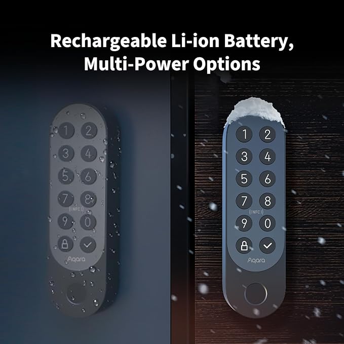 Aqara Smart Lock U200, Matter Over Thread, Keyless Entry Door Lock - Image 8