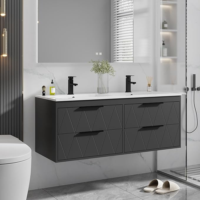 eclife 48" Bathroom Vanities Cabinet - Image 8