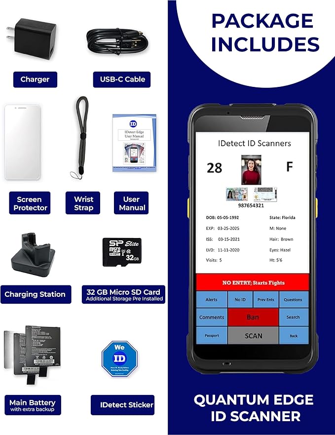 ID Scanner - Drivers License and Passport Scanner and Reader - Age Verification - Image 6