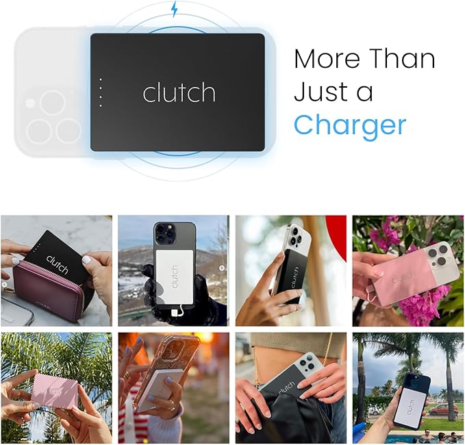 Clutch - Pro USB-C Portable Charger - Compatible - Power Bank Magnetic Battery - Image 7