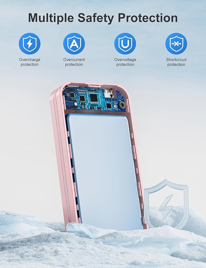 aonidi 20000mAh Ultra-Portable-Charger-Power-Bank PD20W - Image 8