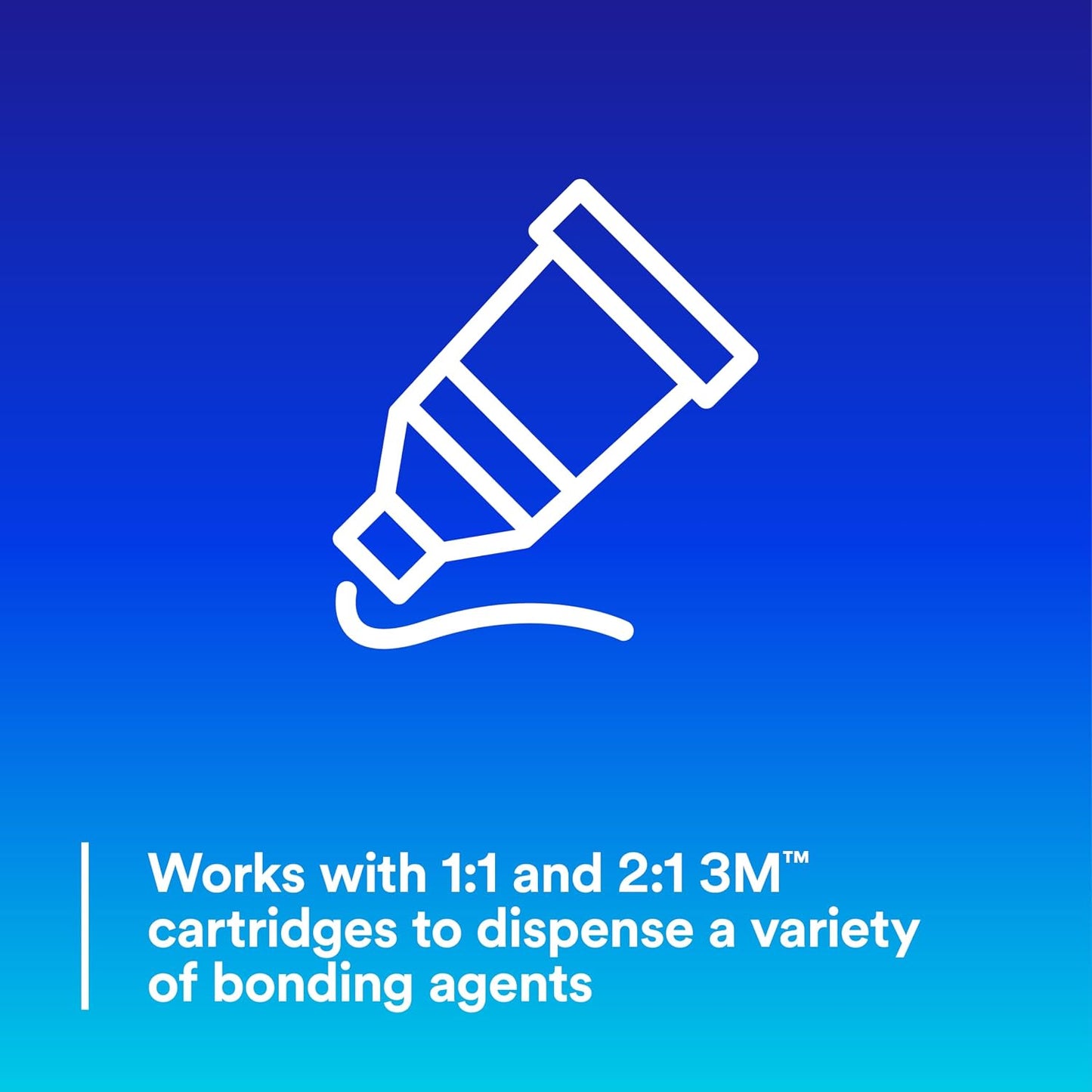 3M Manual Cartridge Applicator, 08571, 200 ml | Steady Application, Accurately Dispense Materials