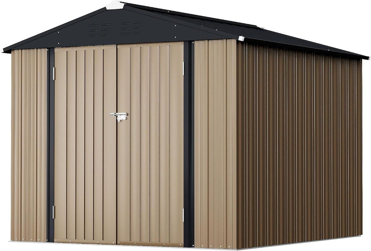 gunji 8 x 6 ft shed outdoor storage, main product view
