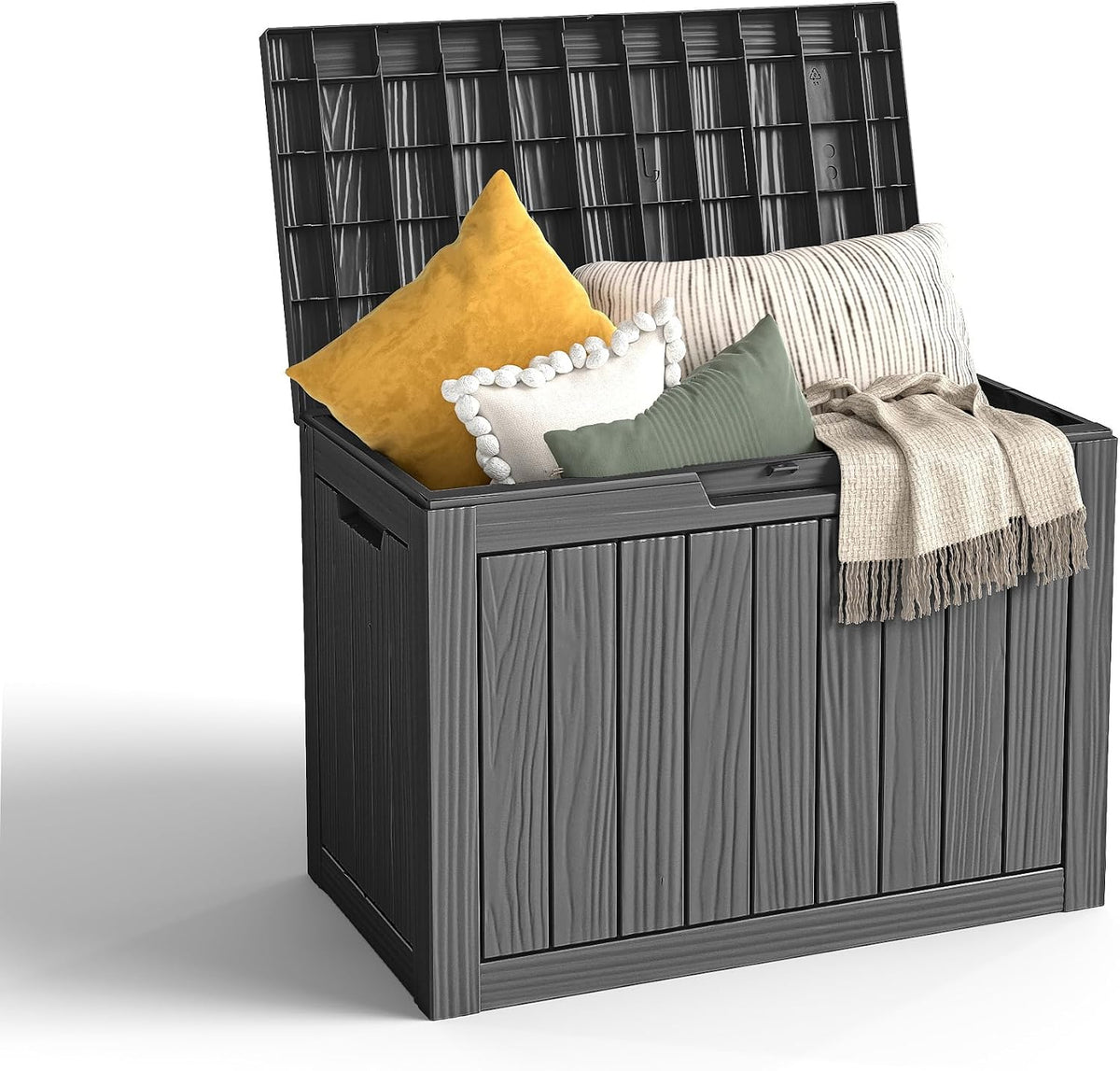 vixzen 45 gal waterproof outdoor storage box lockable, main product view