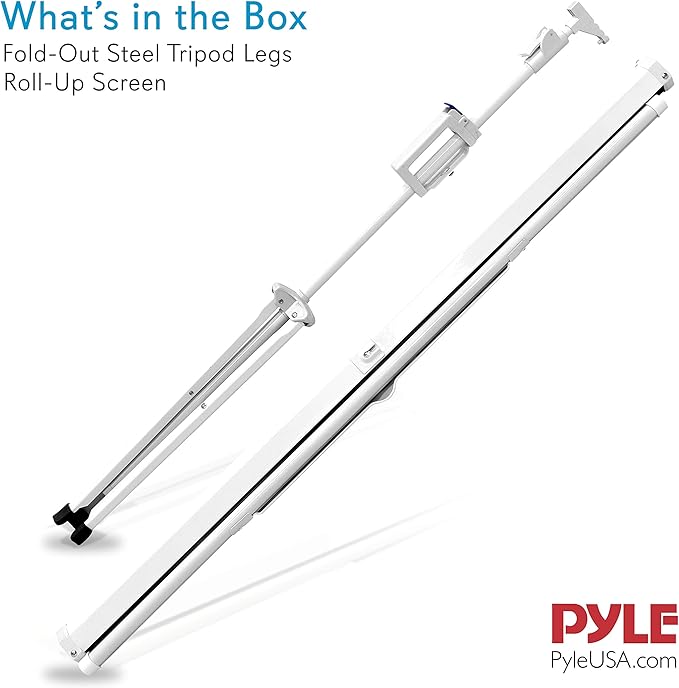 Pyle 50 Inch Portable Projector Screen - Image 7