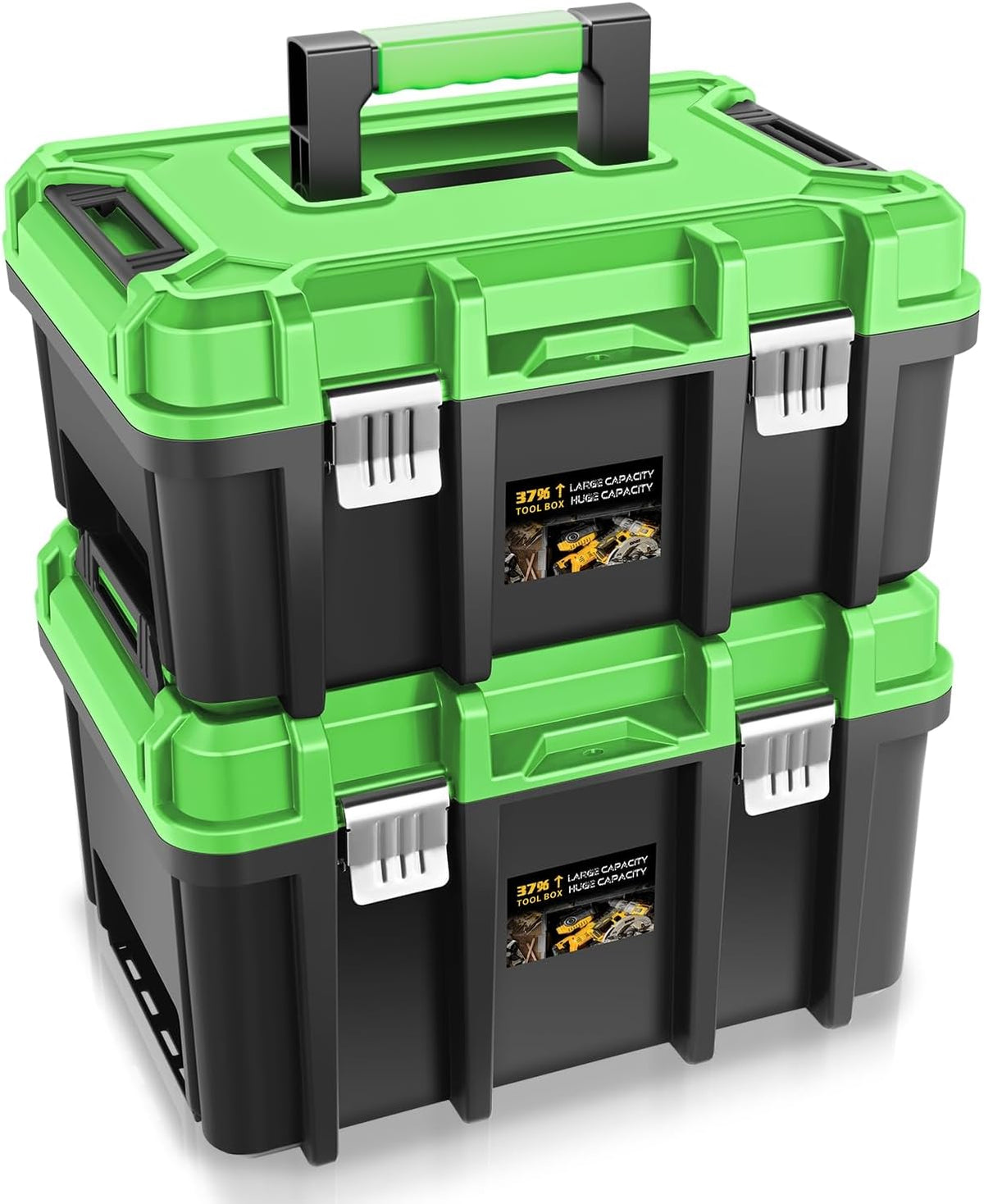 auto dynasty 17" tool box 2pcs lockable, portable, main product view