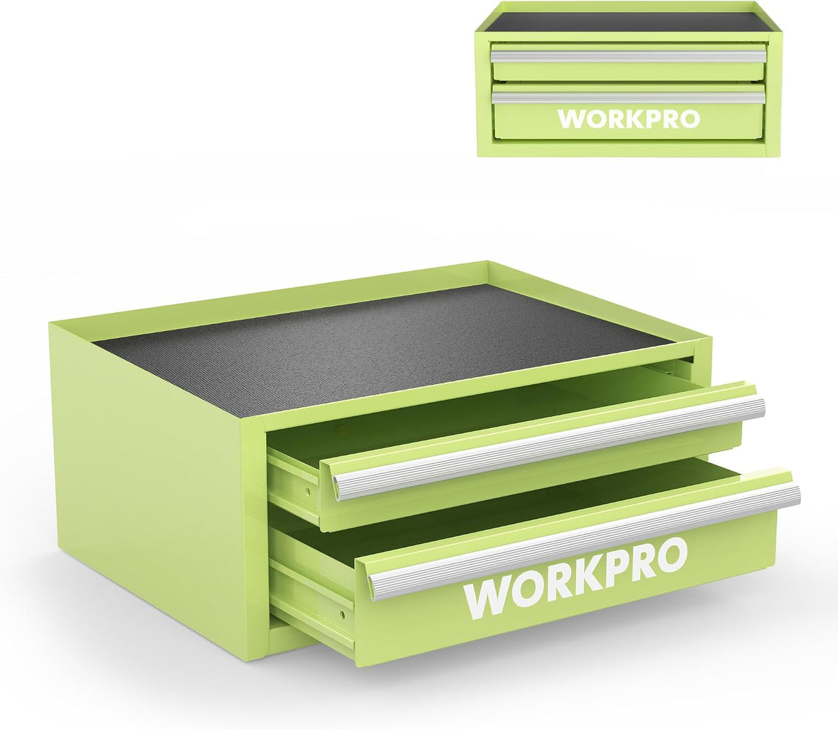 workpro 12.5" mini metal tool box with 2, main product view
