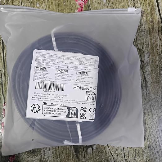 HONENCN 14 Gauge 2 Conductor Electrical Wire, 14 AWG 2.08mm Wire PVC Cord - Image 7