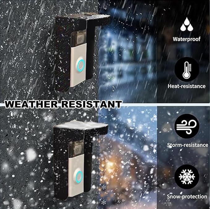 Doorbell Rain Cover, Steel Doorbell Cover Weatherproof, Doorbell Cover - Image 7