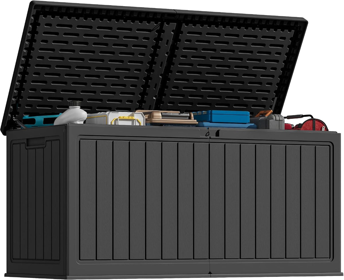 greesum 260 gallon hdpe outdoor storage box, main product view